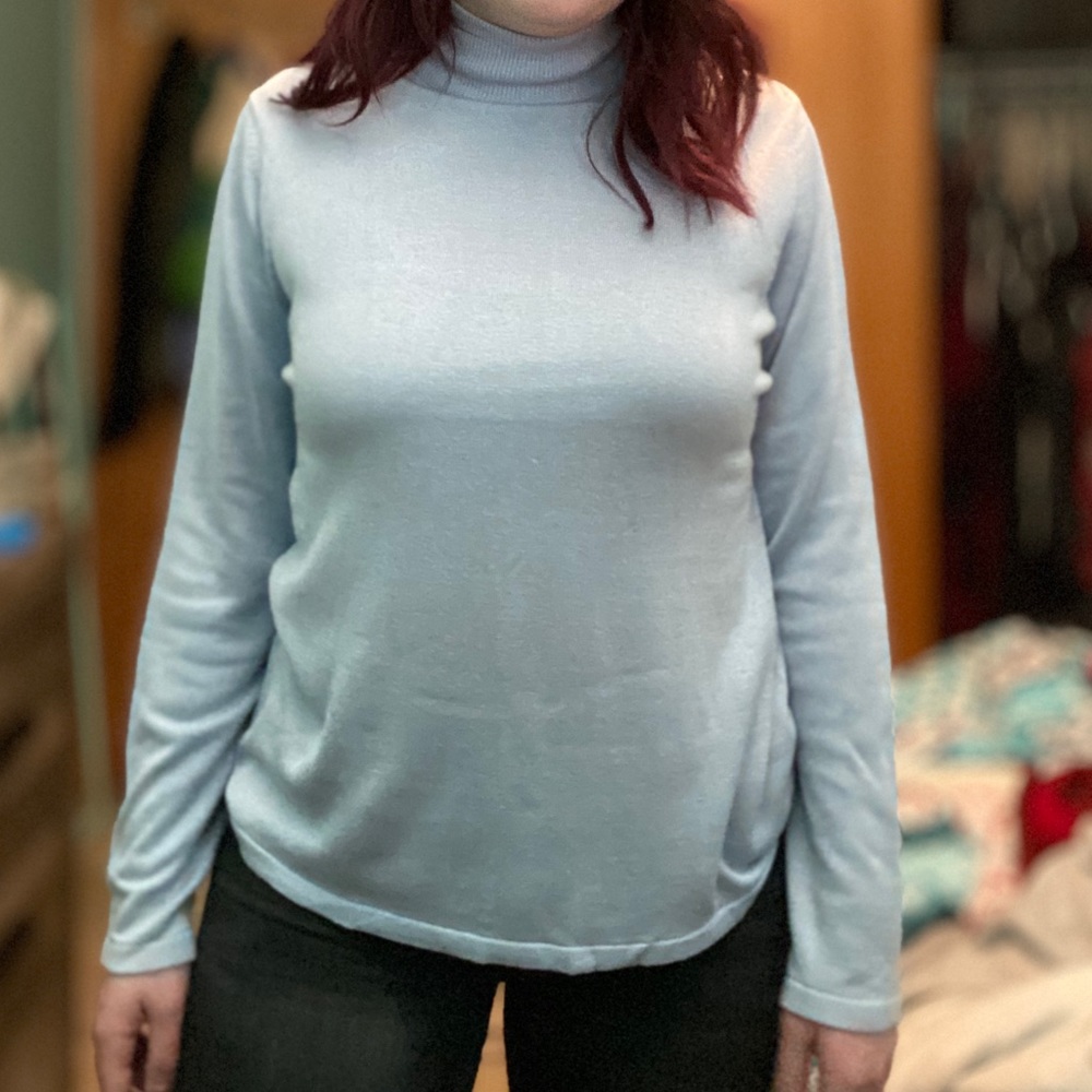 Light Lavender Turtleneck